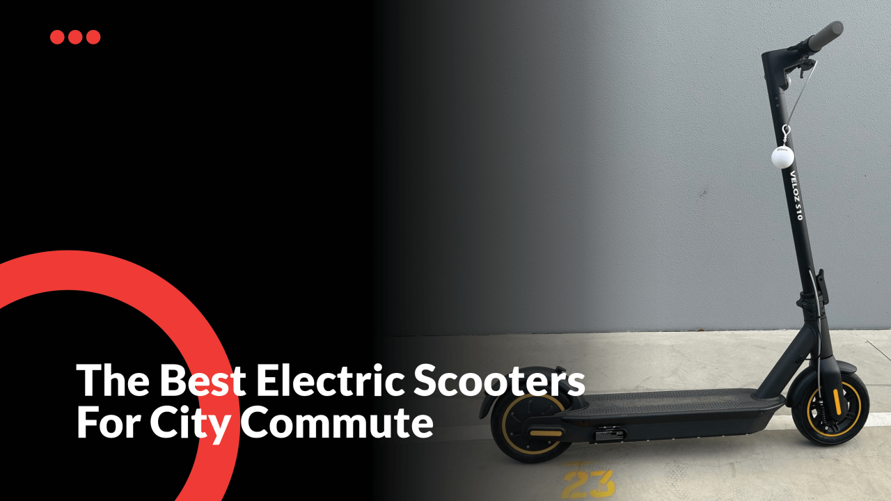 Scooters commuting electric